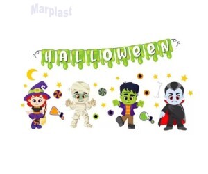 HALLOWEEN PAINEL INFANTIL CUTE GRANDE PIFFER 205139