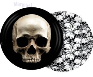 HALLOWEEN PRATO REDONDO 18CM REGINA