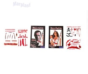 ADESIVOS TATUAGEM DE PELE DIVERSOS HALLOWEEN