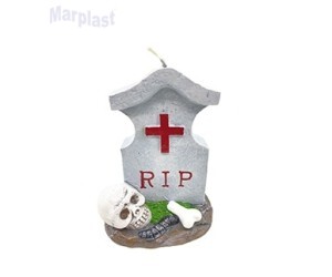 HALLOWEEN VELA LAPIDE SILVER