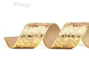 NATAL FITA ARABESCO OUR 6,3CM CROMUS