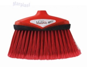 VASSOURA BETTANIN NOVICA MULTIUSO VERMELHA CABO METAL