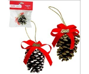 NATAL ENFEITE PARA PENDURAR PINHA C/ LAÇO