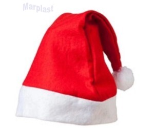 NATAL GORRO PAPAI NOEL VERMELHO E BRANCO