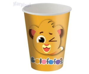 BOLOFOFOS COPO PAPEL 200ML C/08 UNIDADES