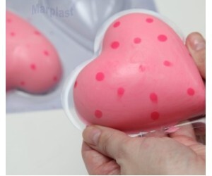 BWB SILICONE CORAÇÃO 2 CAVIDADES