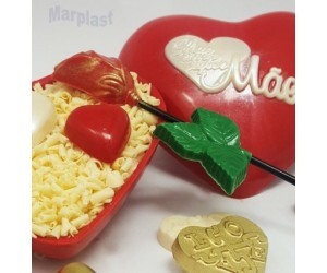 BWB SILICONE CORAÇÃO SUPER MÃE 1CAVIDADE