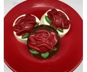 BWB SILICONE PÃO DE MEL BOTÃO ROSA