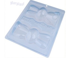 PÁSCOA BWB SILICONE COELHO SENTADO MÉDIO