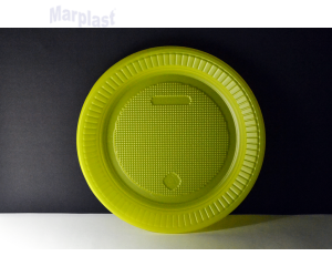 PRATO P/ BOLO 15CM C/10 UNIDADES AMARELO