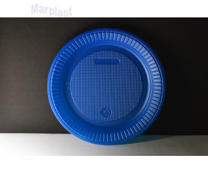 PRATO P/ BOLO 15CM C/10 UNIDADES - AZUL ESCURO