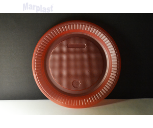 PRATO P/BOLO 15CM C/10 UNIDADES - VERMELHO