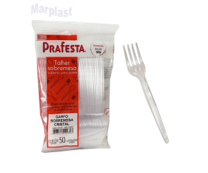 GARFO SOBREMESA CRISTAL CAIXA 1000 UNIDADES PRAFESTA - 8970