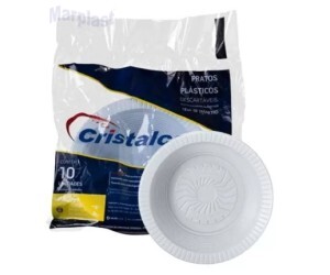 PRATO FUNDO 15CM CRISTALCOPO C/10 UNIDADES