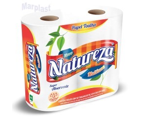 PAPEL TOALHA P/ COZINHA NATUREZA C/2 UNIDADES