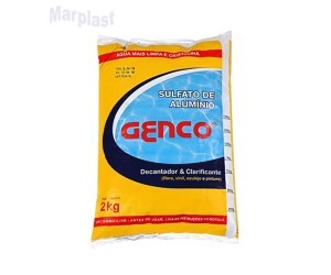 GENCO SULFATO DE ALUMINIO / DECANTADOR 2 KG