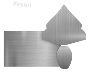 PÁSCOA FOLHA LISO 70X90 METAL PRATA C/3 UNIDADES