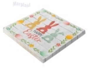 PÁSCOA GUARDANAPO 33X33CM HAPPY EASTER