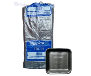 BANDEJA DE ISOPOR B-1 RASA TRL-01 C/400 UNIDADES