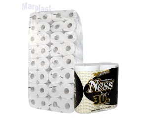 PAPEL HIGIENICO FOLHA DUPLA NESS 4X16RL C/ALÇA