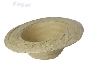 JUNINA CHAPEU ARRANJO BONECA LARANJINHA C/1 UNIDADE