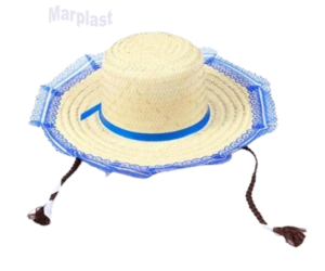 JUNINA CHAPEU BRASILIA C/TRANCA C/1 UNIDADE